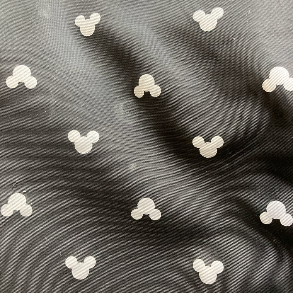 Mickey Mouse Black Tote Bag with White Pattern - Picture 3 of 8